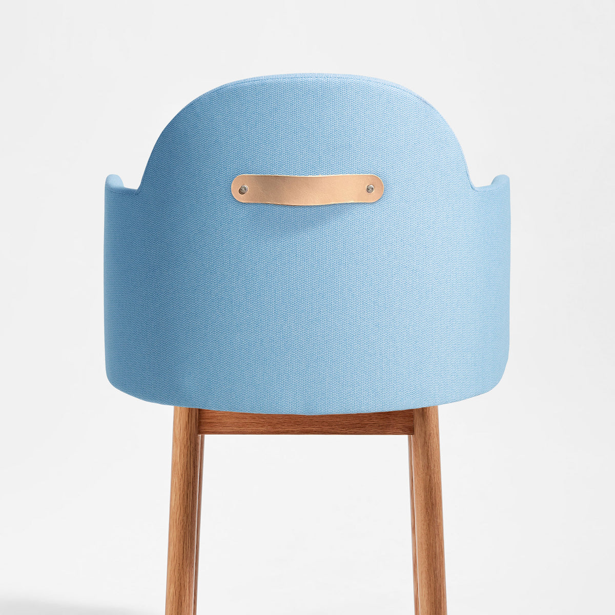 Potato Armchair Oak Timber Base | Office or Dining Tub Chair | Gibson Karlo | DesignByThem | Gallery