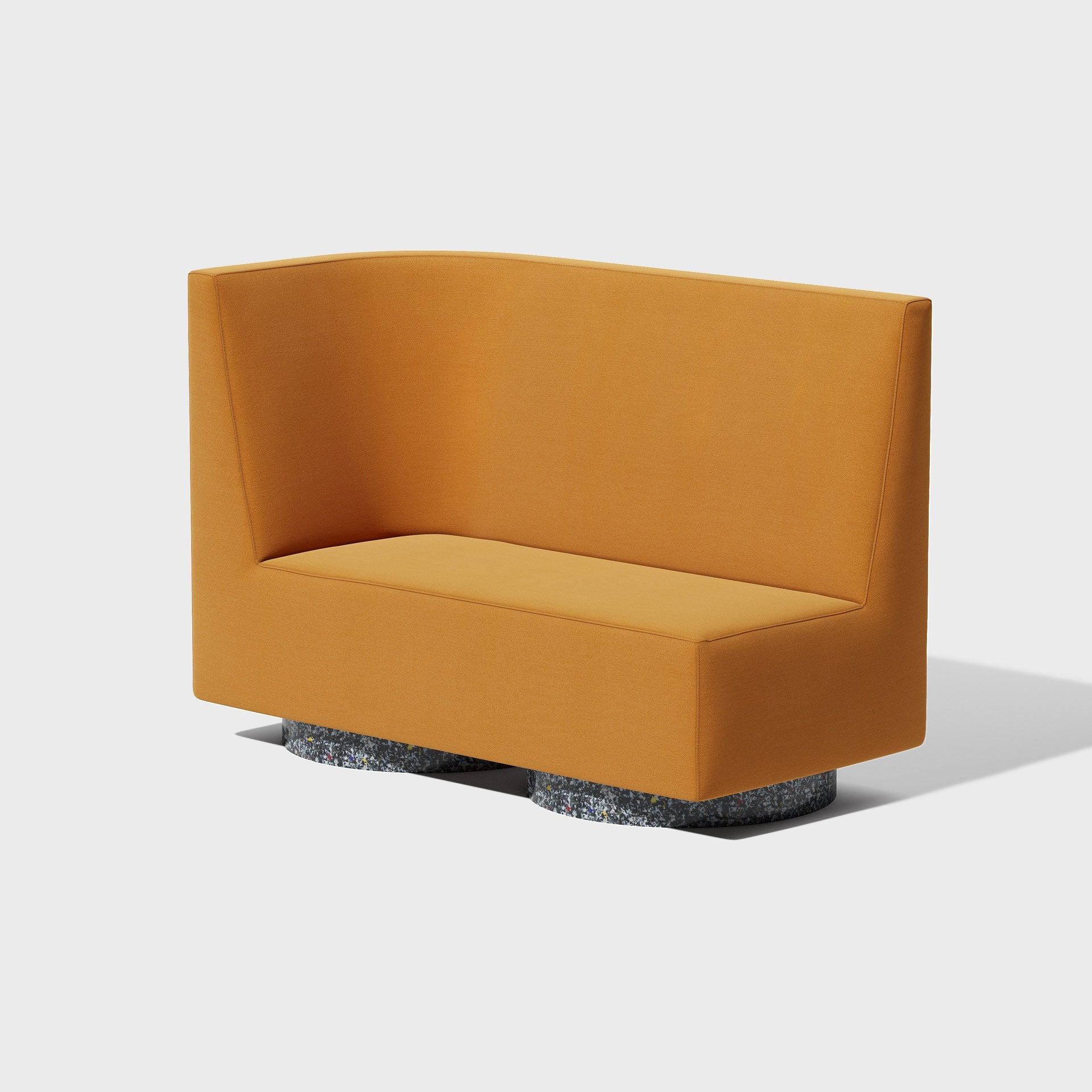 Confetti Modular Lounge | DesignByThem ** HF5 - Kvadrat Febrik Planum - 0351 / Recycled Plastic Base / Closed Open