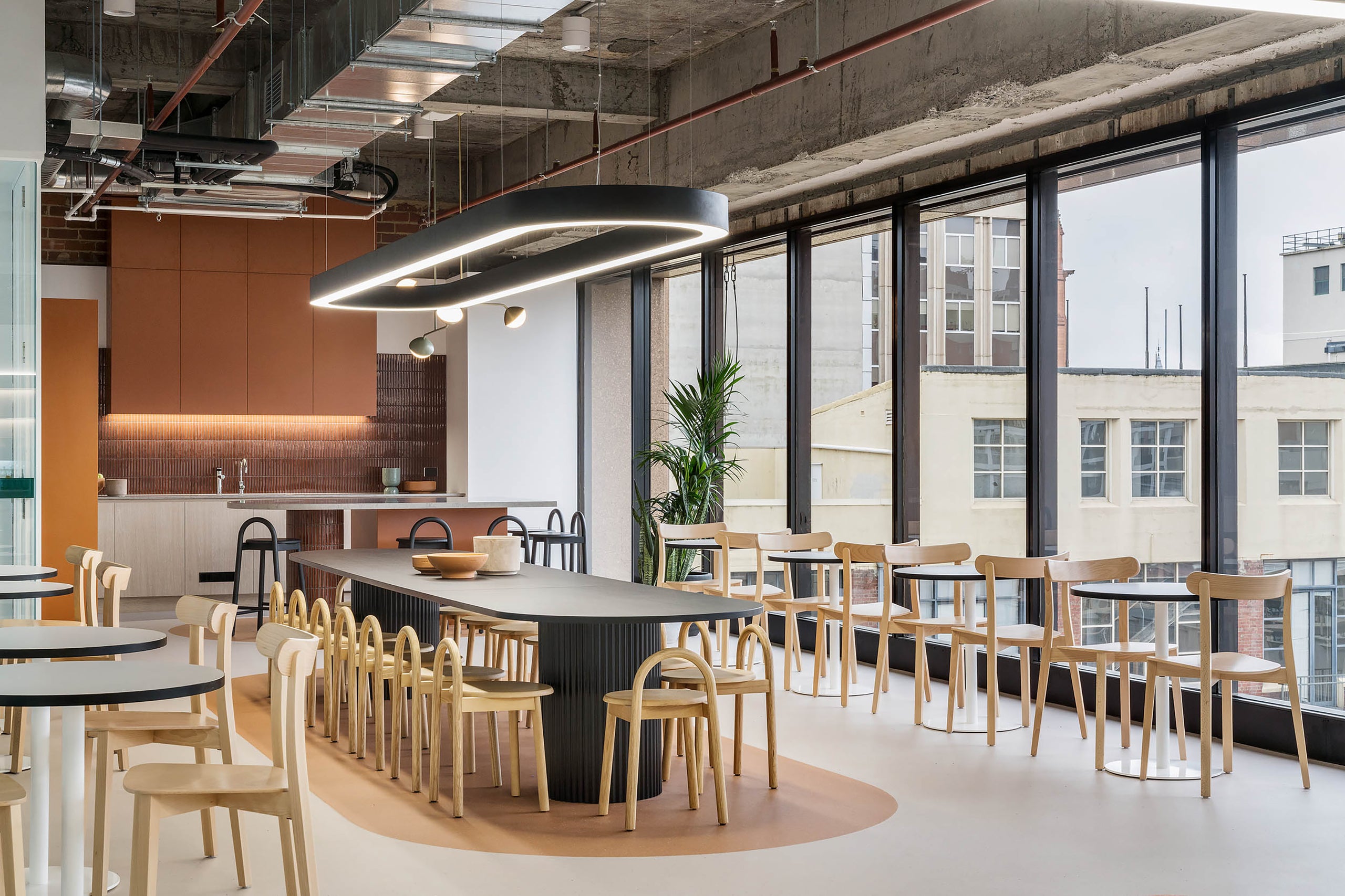 Bobby Low Stool at G01 Melbourne HQ, Collins | DesignByThem | Gallery