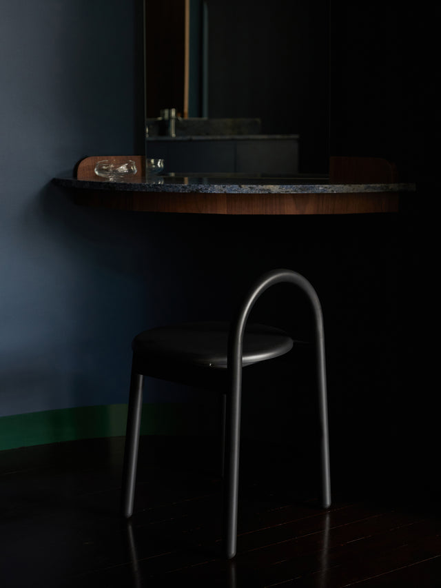 Bobby Metal Black Stool | Lime Street Skin Clinic Barangaroo by Jason Byrne | Daniel Tucker | DesignByThem | Gallery