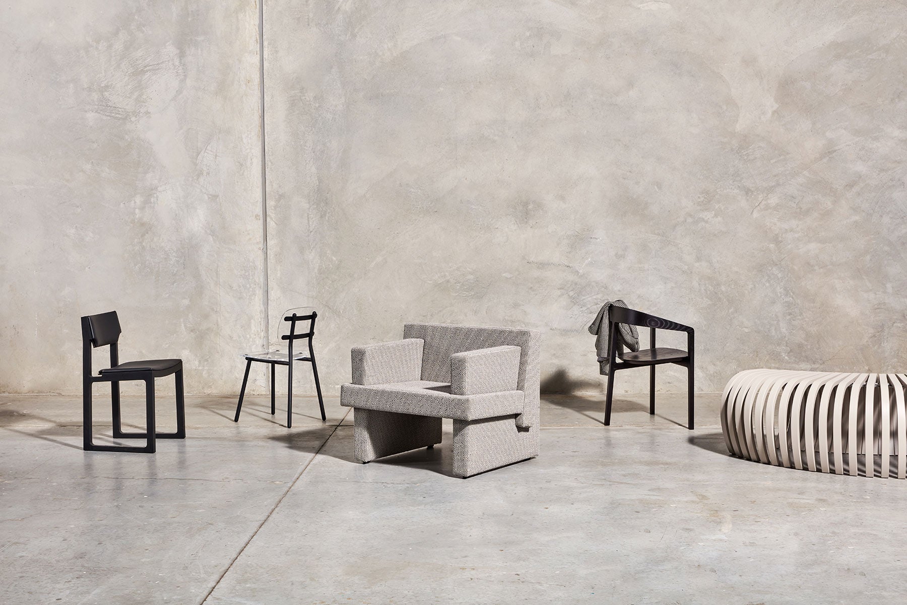 Ribs Bench Outdoor | Aluminium Metal Outdoor Seating Furniture | Stefan Lie | DesignByThem | Gallery