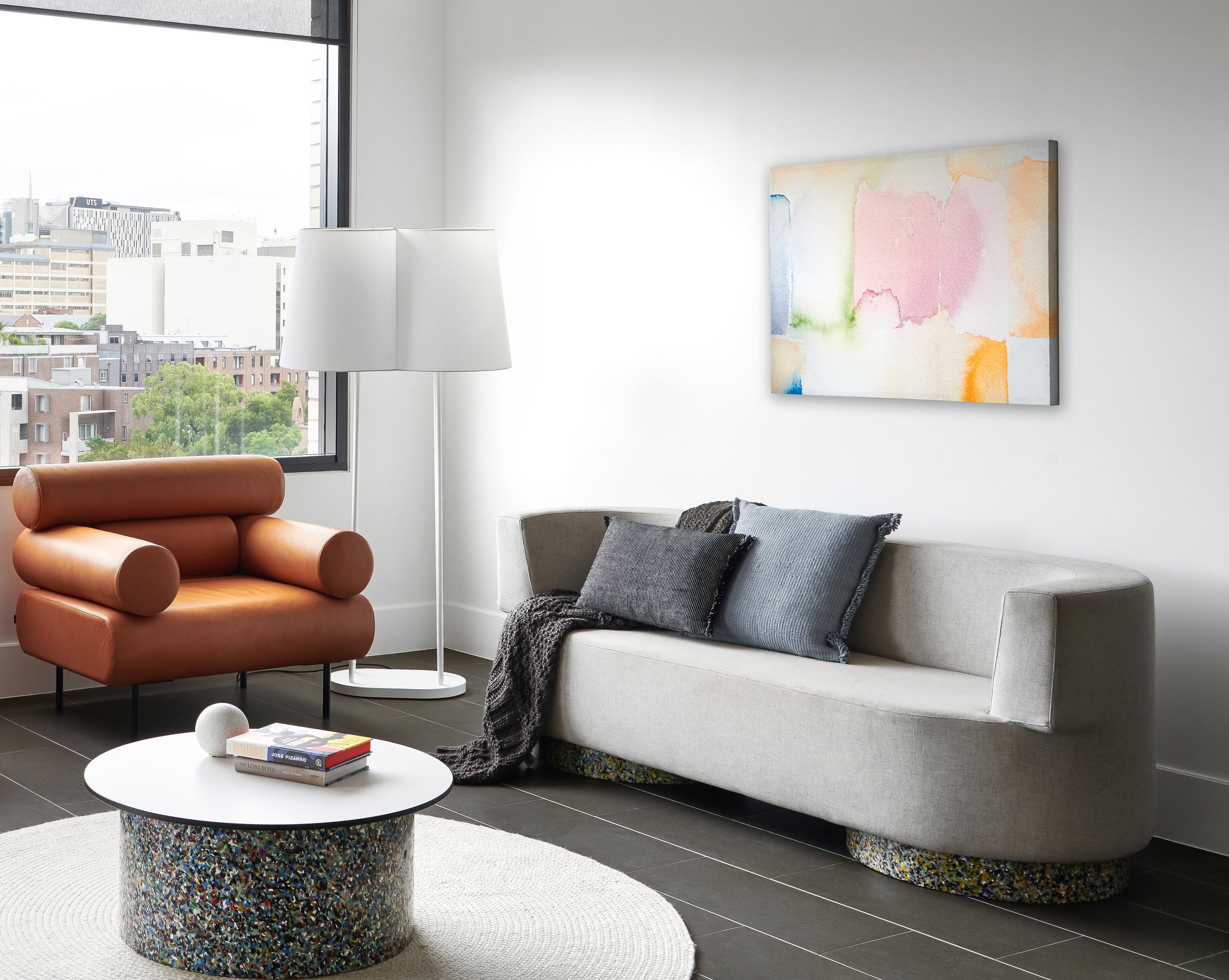 Confetti Lounge, Coffee Table, Planter Them Chair Black Wattle by Turner Studio | DesignByThem | Gallery