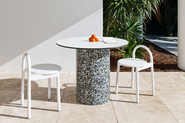 Bobby Stool Metal | Stainless Steel Indoor Outdoor | Daniel Tucker | DesignByThem | Gallery