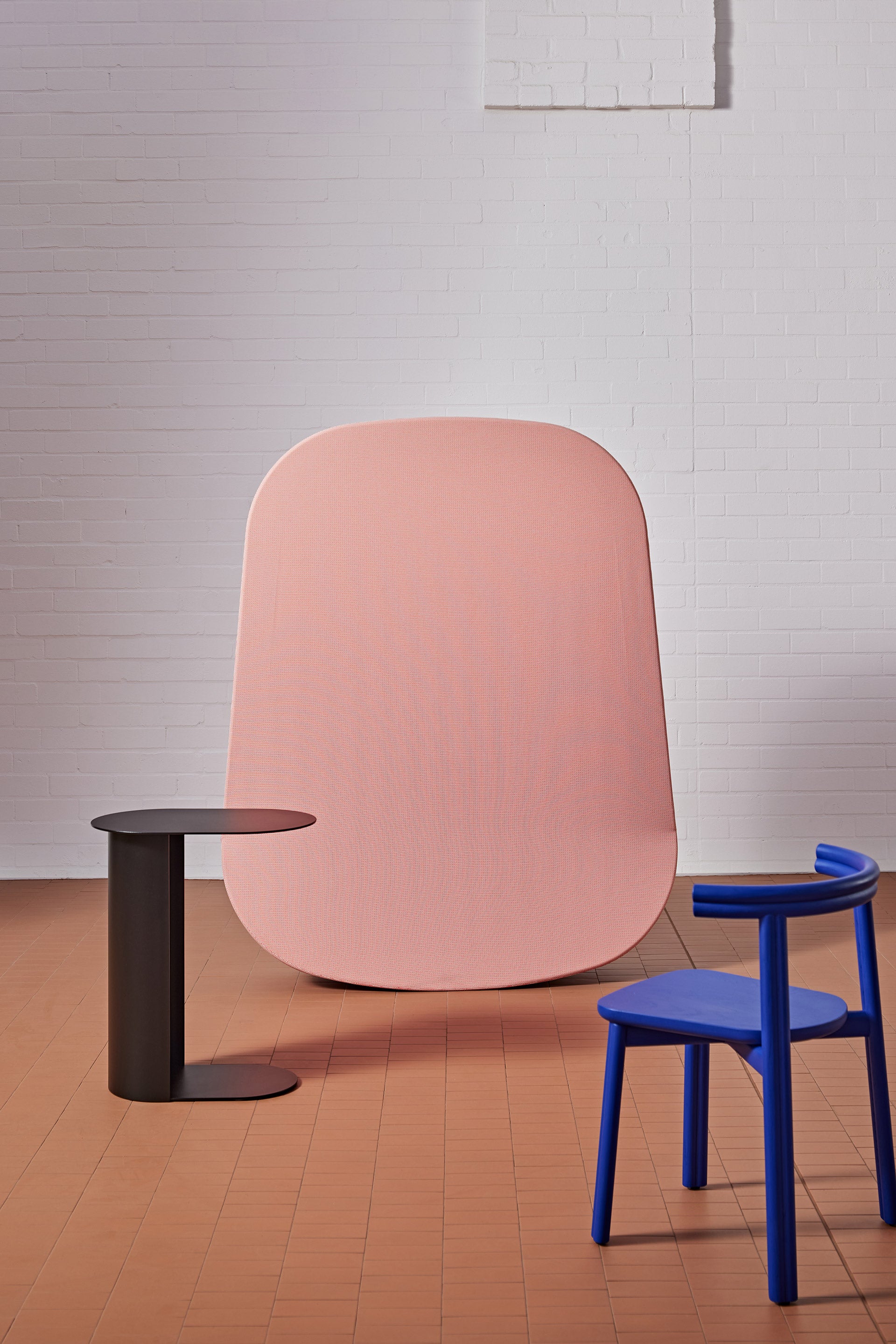 Buoy Room Dividers | Interactive Fabric Upholstered Partition | Rhys Cooper | DesignByThem ** HF1 - Maharam Metric Galah