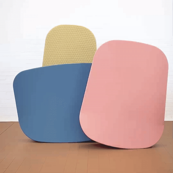 Buoy Room Dividers | Interactive Fabric Upholstered Partition | Rhys Cooper | DesignByThem