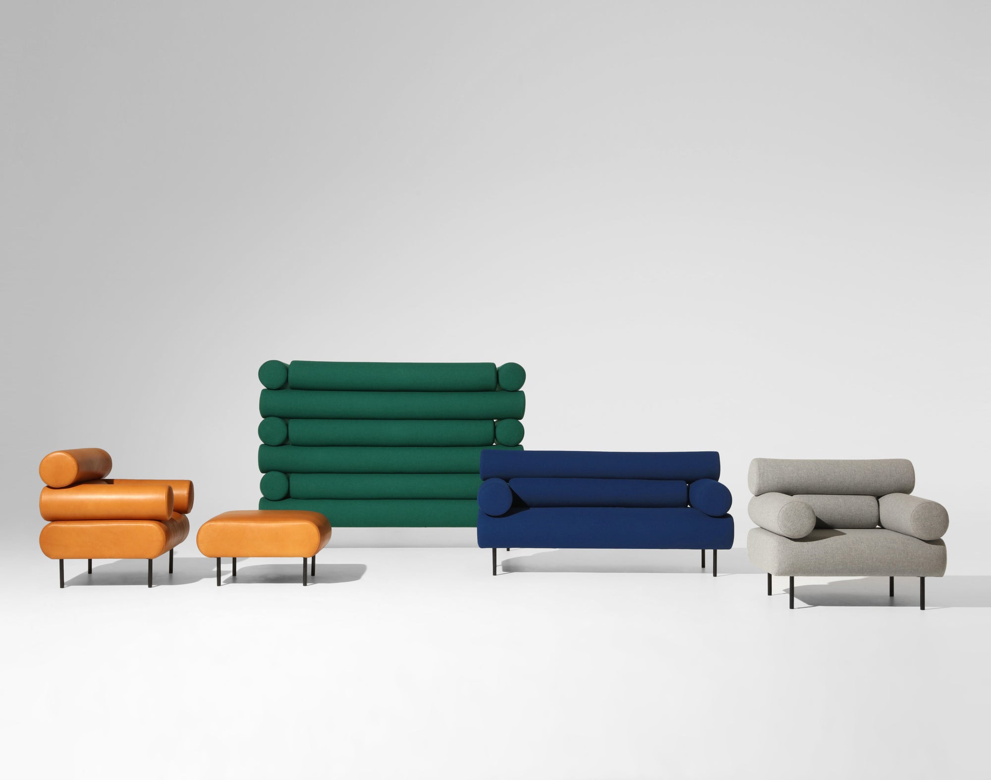 Cabin Ottoman | Lounge Seats | Nicholas Karlovasitis & Sarah Gibson | DesignByThem