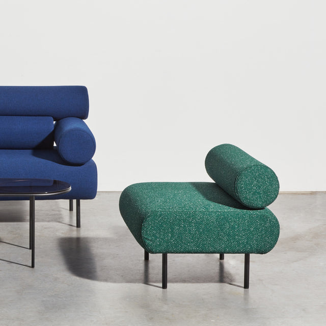 Cabin Seat by Gibson Karlo | DesignByThem | Fabric & Leather Upholstered Lounge ** HF7 Pilot - 0972