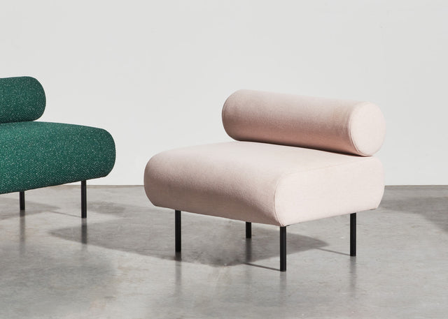Cabin Seat by Gibson Karlo | DesignByThem | Fabric & Leather Upholstered Lounge | Gallery