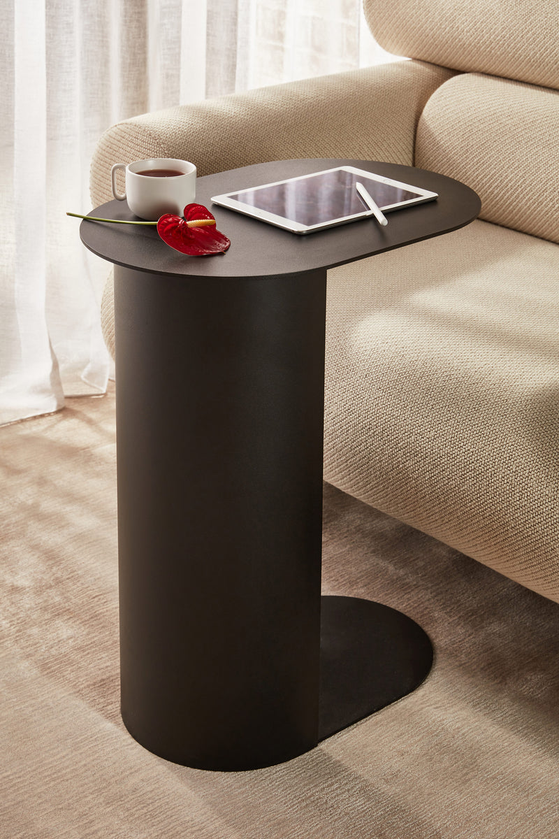 Pillar Side Table| Cantilever Metal Work Table | Gibson Karlo | DesignByThem | Gallery