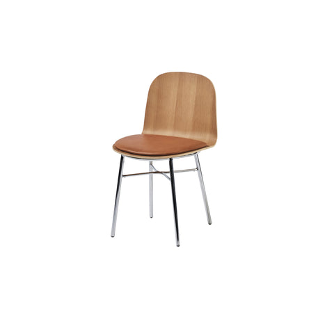 Potato Chair | Timber & Upholstered Dining Office Chair with Handle | GibsonKarlo | DesignByThem 