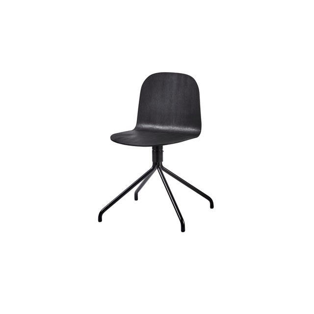 Potato Chair - Black Stained Oak - Swivel Base - Archive Store