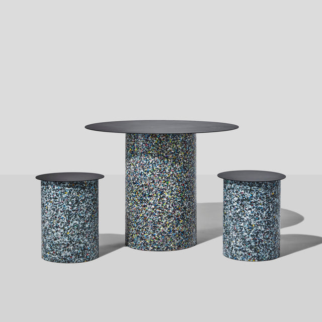 Confetti Stool | 100% Recycled Plastic Indoor/Outdoor Furniture | DesignByThem | GibsonKarlo