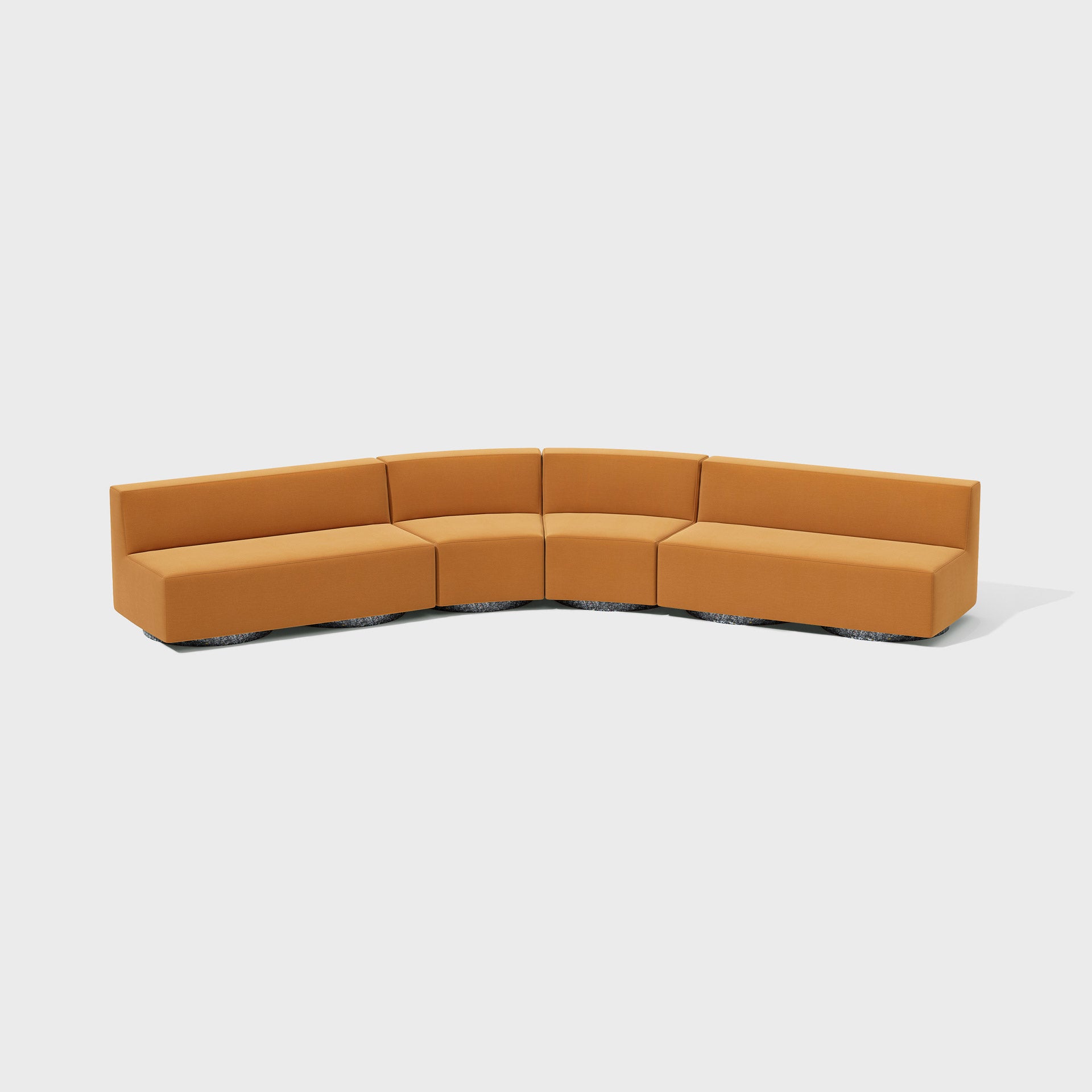 Confetti Modular Lounge | DesignByThem ** HF6 - Kvadrat Planum - 0351 / Recycled Plastic Base