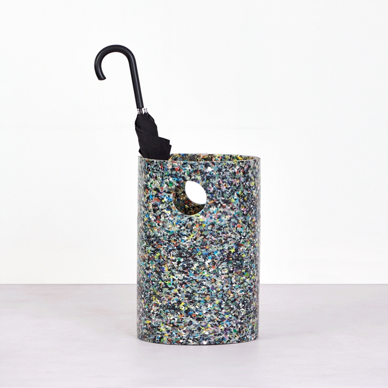 Confetti Umbrella Stand | 100% Recycled Plastic | GibsonKarlo | DesignByThem
