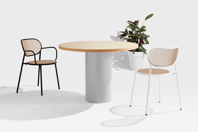 Piper Chair | Stainless Steel Indoor Outdoor Dining | Gibson Karlo | DesignByThem | Gallery