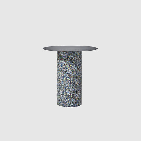 Confetti Round Bar Table | 100% Recycled Plastic | Indoor Outdoor | GibsonKarlo | DesignByThem