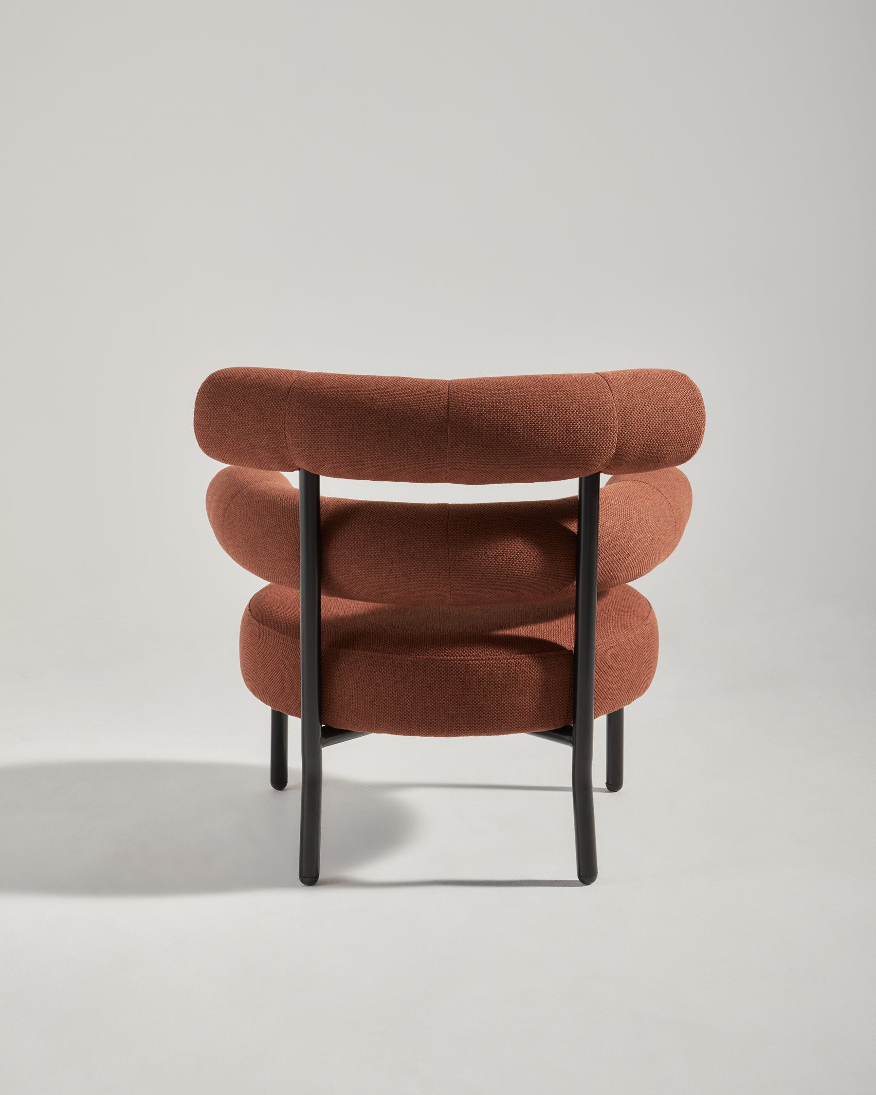 Olio Armchair by Christina Bricknell and Gibson Karlo | Round Upholstered Chair Steel Frame | DesignByThem ** HF2 Merit - 0033