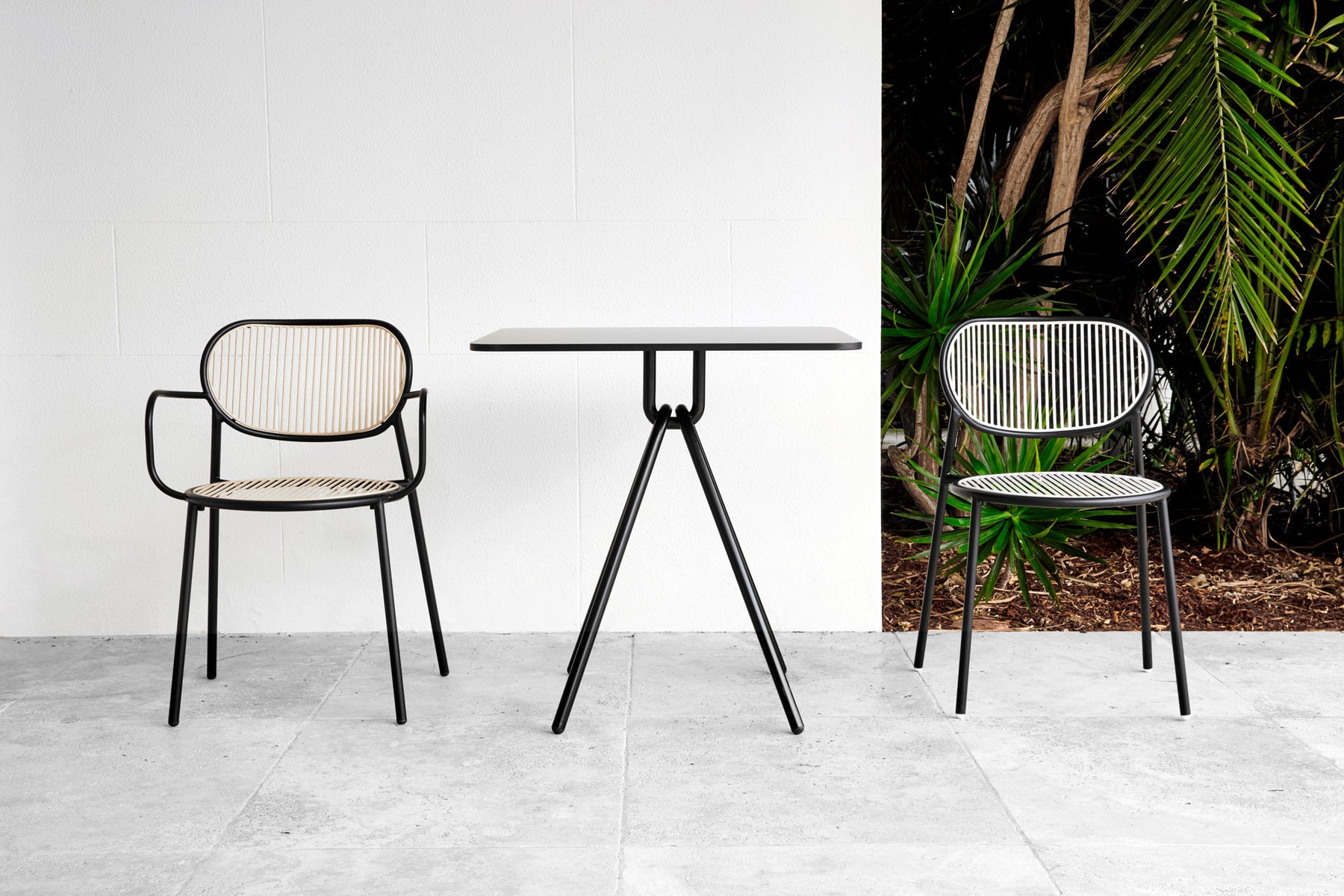 Piper Chair | Stainless Steel Indoor Outdoor Dining | Gibson Karlo | DesignByThem | Gallery
