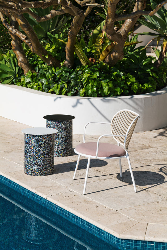 Piper Lounge Chair | Indoor/Outdoor Metal Armchair | GibsonKarlo | DesignByThem ** HF3 Patio - 0340