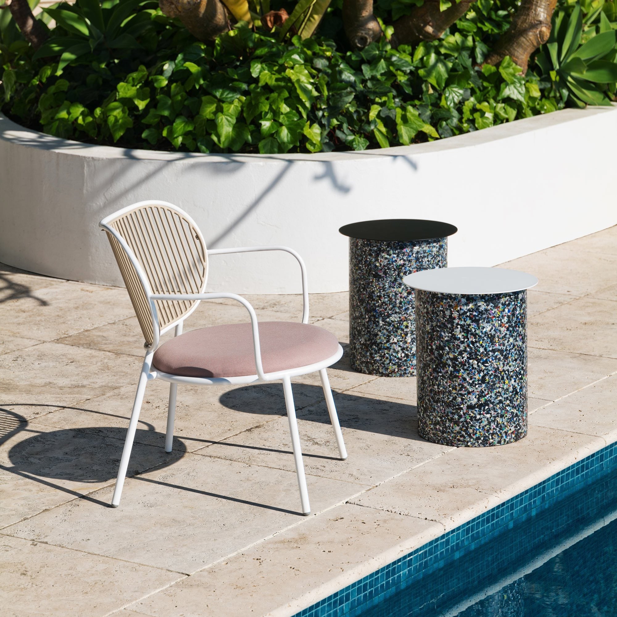 Piper Lounge Chair | Indoor/Outdoor Metal Armchair | GibsonKarlo | Design By Them | Gallery