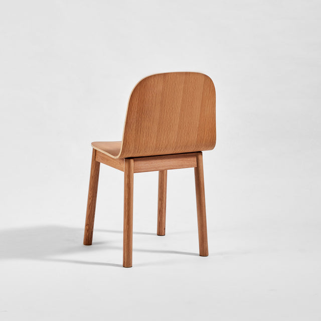 Potato Chair | Timber & Upholstered Dining Office Chair with Handle | Gibson Karlo | Design By Them