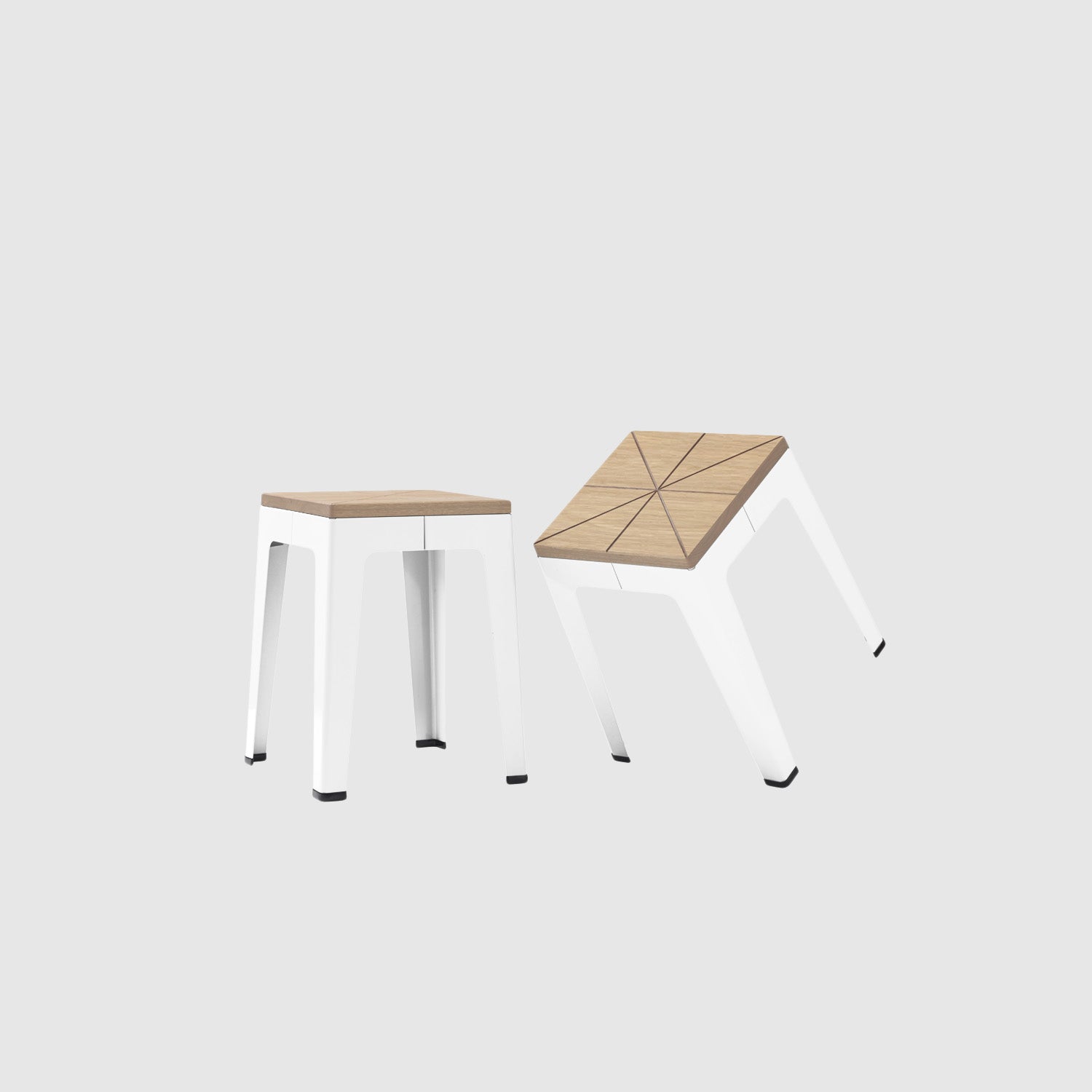 Timber Tuck Stool | Low Stools & Benches | Nicholas Karlovasitis & Sarah Gibson | DesignByThem