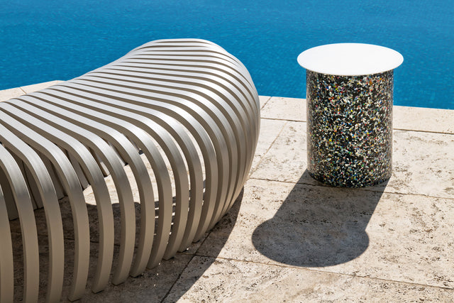 Confetti Side Table | 100% Recycled Plastic Indoor/Outdoor Furniture | Design By Them | Gibson Karlo | Gallery