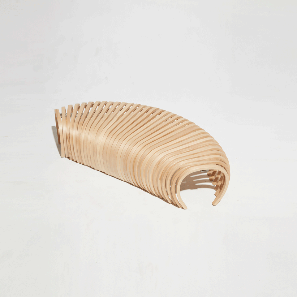 Ribs Bench Outdoor by Stefan Lie DesignByThem
