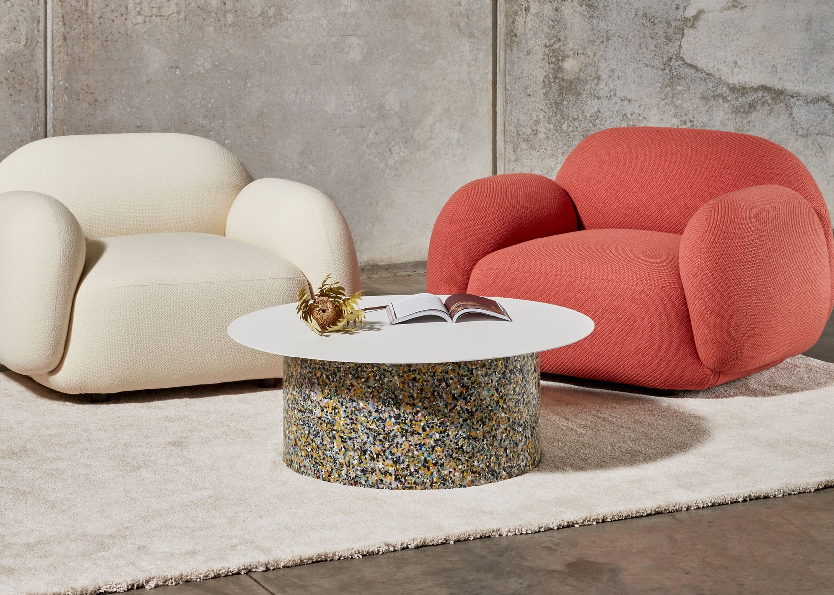 Confetti Coffee Table with Sundae Lounges | DesignByThem | Gallery