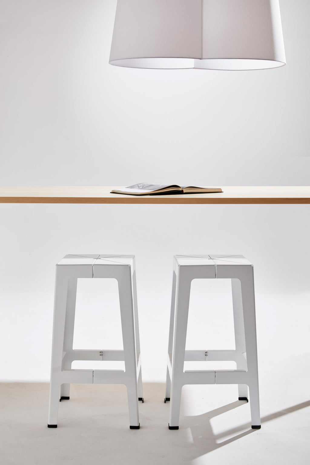 Tuck Bar Stool by Nicholas Karlovasitis & Sarah Gibson DesignByThem